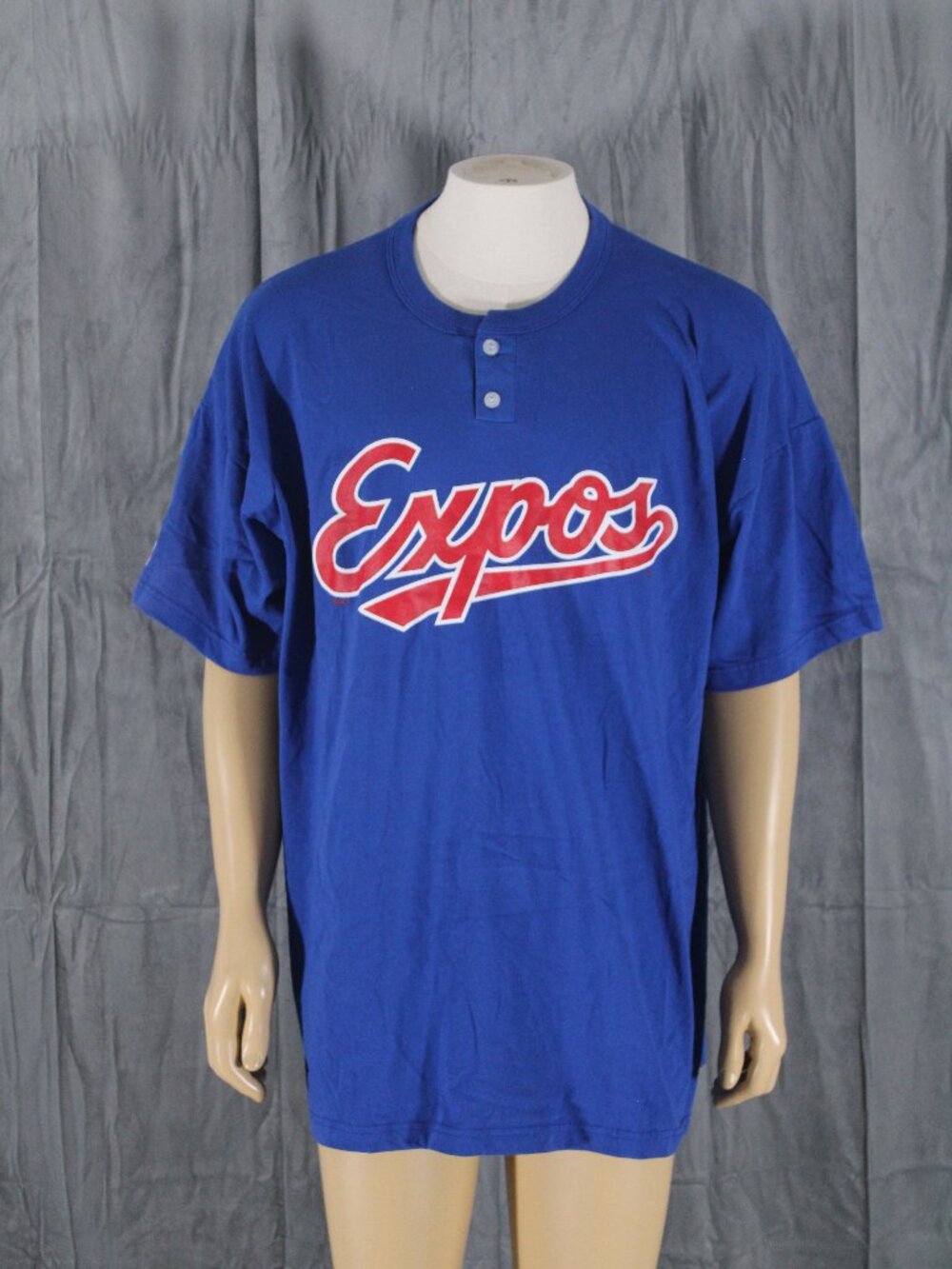 Montreal Expos Shirt (VTG) - Script Front by Russell Athletic - Mens 2XL